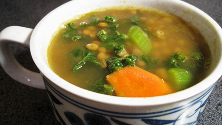 Lentil and Kale Soup