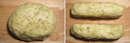 Lemon Pistachio Shortbread Dough