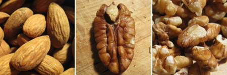 Almond, Pecan, & Walnuts
