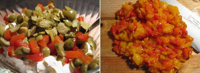 Olives and Peppers