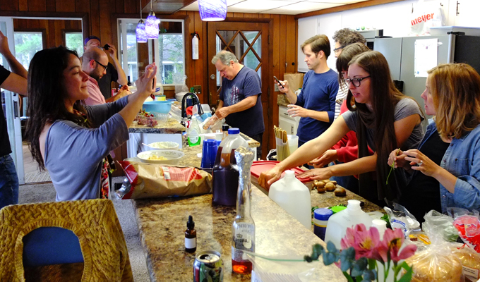 Wedding Saturday Food Prep