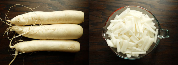 Kimchi Daikon Radish