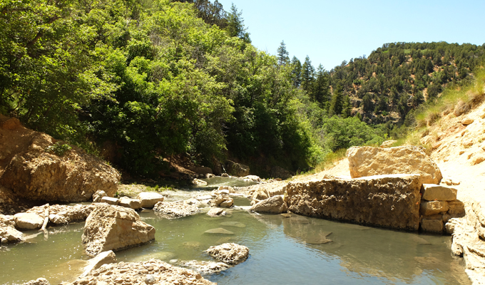 Diamon Fork Hot Springs - Fifth Water Hot Springs
