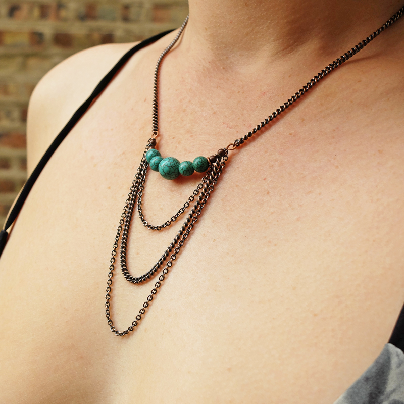 Magnesite Necklace - Walton7-100 Meanwhile B Jewelry