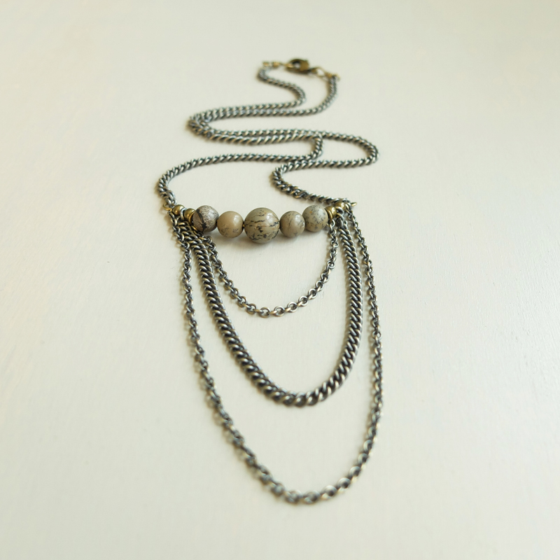 Crazy Horse Stone Necklace - Walton7-102 - Meanwhile B Jewelry